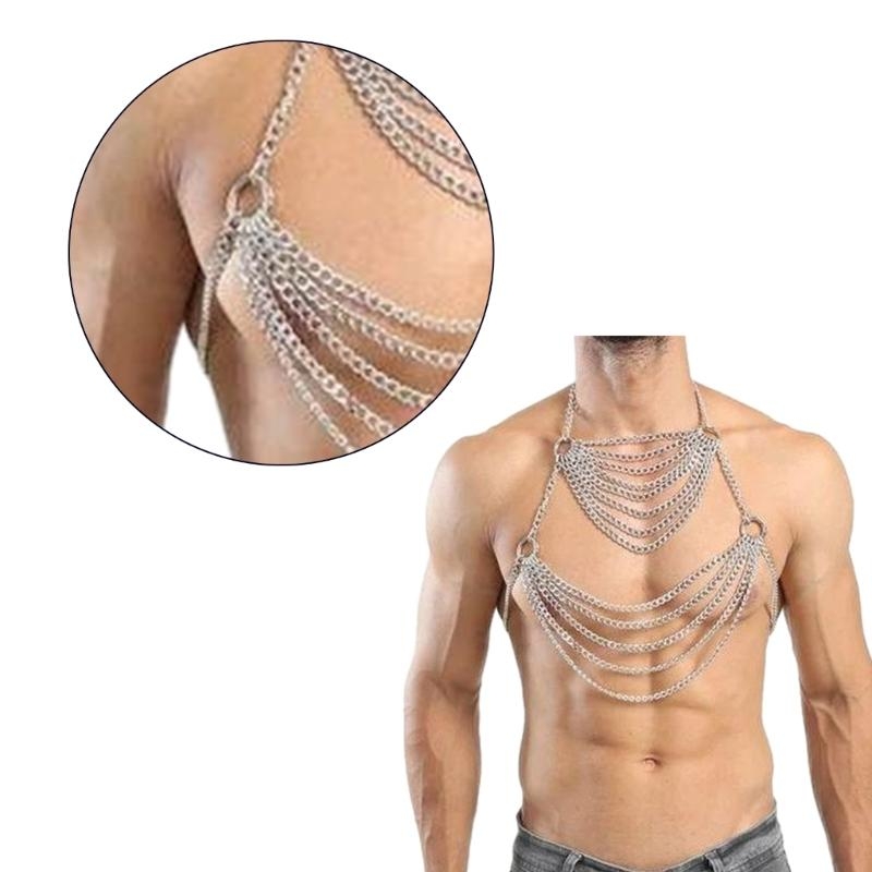 Body Jewelry Retainers - Y5GC Punk Body Chain Harness Untuk