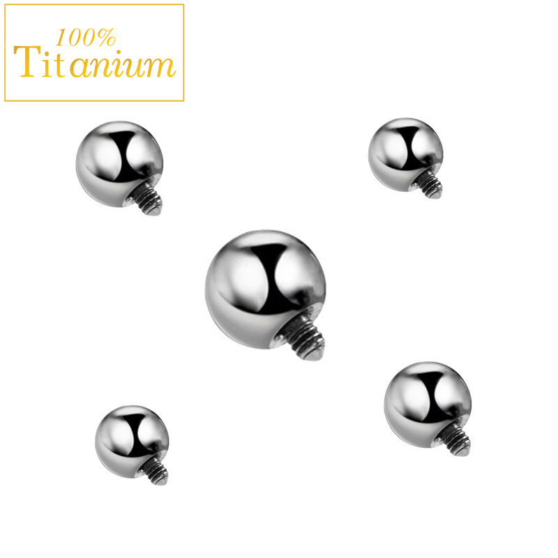 10 buah kelas implan ASTM G23  - Body Jewelry Replacement Ball ulasan dan harga