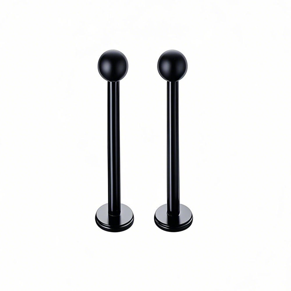 2 Buah 316L Baja Bedah Lidah L - Body Jewelry Surgical Steel ulasan dan harga