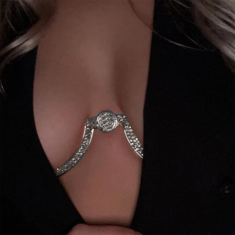 Stonefan Aksesori Bra Rantai P - Body Jewelry Retainers ulasan dan harga