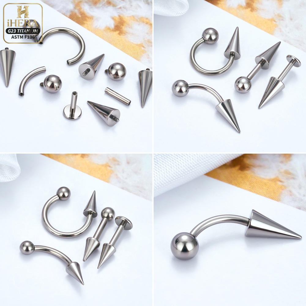 Pengganti Cone Bola Titanium 1 - Body Jewelry Replacement Ball ulasan dan harga