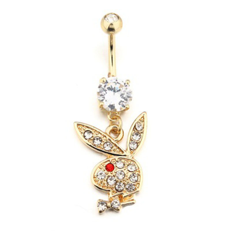 Cincin Tombol Perut Kelinci Lu - Body Jewelry Surgical Steel ulasan dan harga