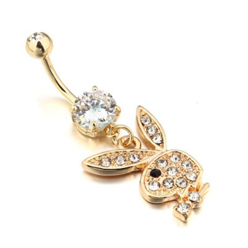 Cincin Tombol Perut Kelinci Lu - Body Jewelry Surgical Steel ulasan dan harga